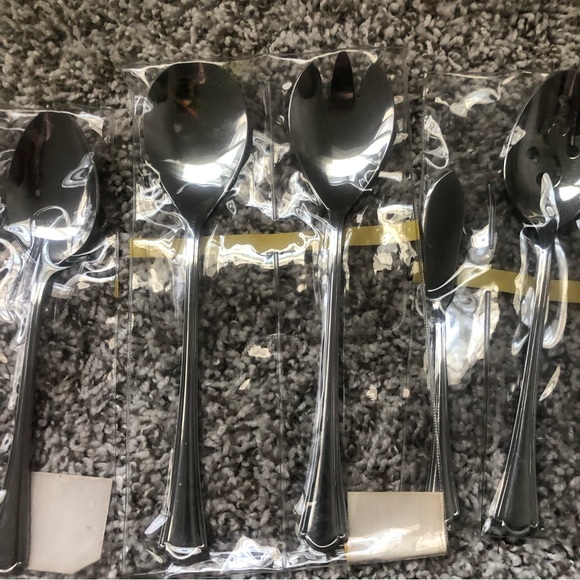 9 Piece Korean Stainless Flatware Steel butter knife sauce spoon cold meet spoon - Picture 11 of 11